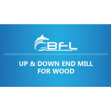 BFL-Vollhartmetall-2-Flöten-Kompressions-Schaftfräsen für das Holzfräsen, Auf- und Abwärts-Schaftfräser
